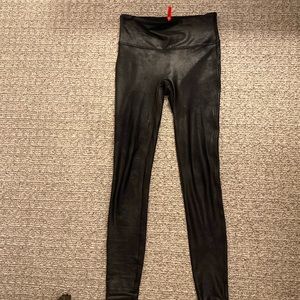 Spanx Faux Leather Leggings